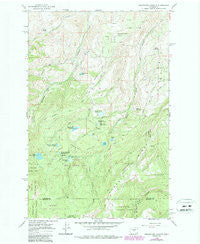Wenatchee Heights Washington Historical topographic map, 1:24000 scale, 7.5 X 7.5 Minute, Year 1966