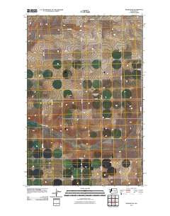 Wheeler NE Washington Historical topographic map, 1:24000 scale, 7.5 X 7.5 Minute, Year 2011