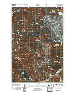 White Pass Washington Historical topographic map, 1:24000 scale, 7.5 X 7.5 Minute, Year 2011