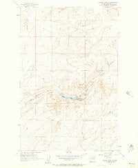 Wilson Creek SE Washington Historical topographic map, 1:24000 scale, 7.5 X 7.5 Minute, Year 1956