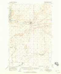 Wilson Creek Washington Historical topographic map, 1:62500 scale, 15 X 15 Minute, Year 1956