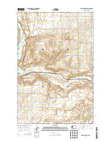 Wilson Creek NW Washington Current topographic map, 1:24000 scale, 7.5 X 7.5 Minute, Year 2014
