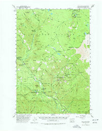 Wind River Washington Historical topographic map, 1:62500 scale, 15 X 15 Minute, Year 1957