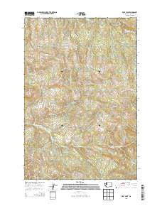 Wolf Point Washington Current topographic map, 1:24000 scale, 7.5 X 7.5 Minute, Year 2013
