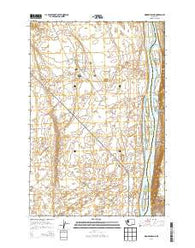 Wooded Island Washington Current topographic map, 1:24000 scale, 7.5 X 7.5 Minute, Year 2014
