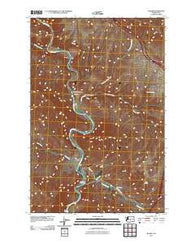 Wymer Washington Historical topographic map, 1:24000 scale, 7.5 X 7.5 Minute, Year 2011