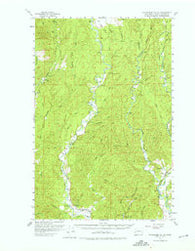 Wynoochee Valley Washington Historical topographic map, 1:62500 scale, 15 X 15 Minute, Year 1955