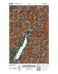 Wynoochee Lake Washington Historical topographic map, 1:24000 scale, 7.5 X 7.5 Minute, Year 2011