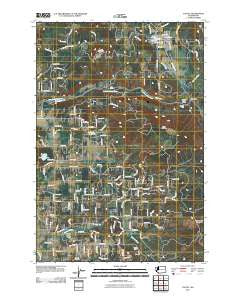 Yacolt Washington Historical topographic map, 1:24000 scale, 7.5 X 7.5 Minute, Year 2011