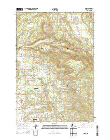 Yacolt Washington Current topographic map, 1:24000 scale, 7.5 X 7.5 Minute, Year 2013