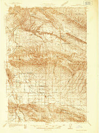 Yakima East Washington Historical topographic map, 1:48000 scale, 15 X 15 Minute, Year 1936