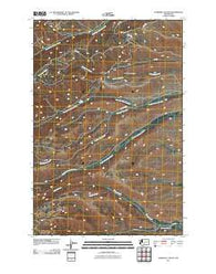 Yesmowit Canyon Washington Historical topographic map, 1:24000 scale, 7.5 X 7.5 Minute, Year 2011