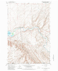 Zangar Junction Washington Historical topographic map, 1:24000 scale, 7.5 X 7.5 Minute, Year 1964