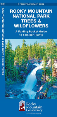 Buy map Rocky Mountain National Park Trees & Wildfl