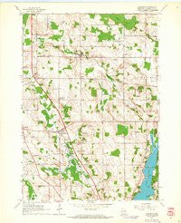 Allenton Wisconsin Historical topographic map, 1:24000 scale, 7.5 X 7.5 Minute, Year 1959