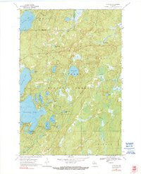 Alvin NW Wisconsin Historical topographic map, 1:24000 scale, 7.5 X 7.5 Minute, Year 1970