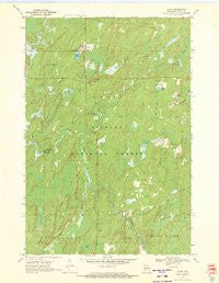 Alvin Wisconsin Historical topographic map, 1:24000 scale, 7.5 X 7.5 Minute, Year 1970