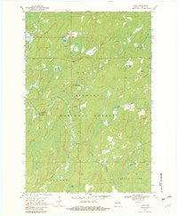 Alvin Wisconsin Historical topographic map, 1:24000 scale, 7.5 X 7.5 Minute, Year 1970
