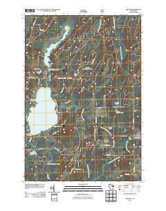 Argonne Wisconsin Historical topographic map, 1:24000 scale, 7.5 X 7.5 Minute, Year 2011