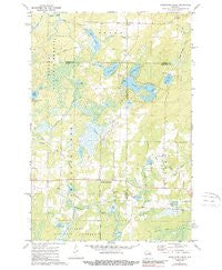 Armstrong Creek Wisconsin Historical topographic map, 1:24000 scale, 7.5 X 7.5 Minute, Year 1972