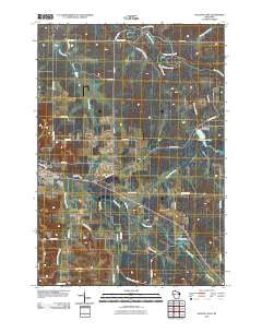 Augusta East Wisconsin Historical topographic map, 1:24000 scale, 7.5 X 7.5 Minute, Year 2010