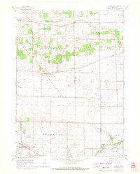 Avalon Wisconsin Historical topographic map, 1:24000 scale, 7.5 X 7.5 Minute, Year 1961
