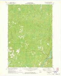 Babbs Island Wisconsin Historical topographic map, 1:24000 scale, 7.5 X 7.5 Minute, Year 1971