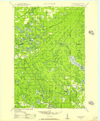 Chittamo Wisconsin Historical topographic map, 1:48000 scale, 15 X 15 Minute, Year 1947