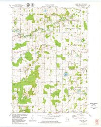 Clarks Mills Wisconsin Historical topographic map, 1:24000 scale, 7.5 X 7.5 Minute, Year 1978