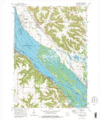 Cochrane Wisconsin Historical topographic map, 1:24000 scale, 7.5 X 7.5 Minute, Year 1972