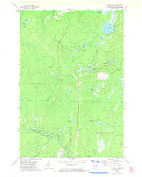 Coleman Lake Wisconsin Historical topographic map, 1:24000 scale, 7.5 X 7.5 Minute, Year 1972