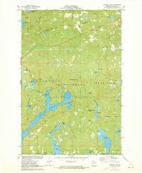 Diamond Lake Wisconsin Historical topographic map, 1:24000 scale, 7.5 X 7.5 Minute, Year 1971