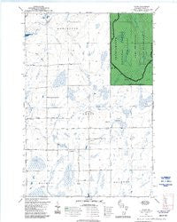 Dover Wisconsin Historical topographic map, 1:24000 scale, 7.5 X 7.5 Minute, Year 1979