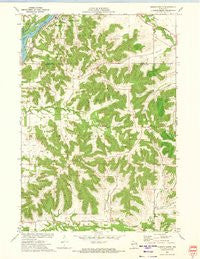 Durand South Wisconsin Historical topographic map, 1:24000 scale, 7.5 X 7.5 Minute, Year 1972