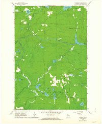 Florence SE Wisconsin Historical topographic map, 1:24000 scale, 7.5 X 7.5 Minute, Year 1962