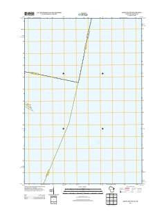 Green Island Wisconsin Historical topographic map, 1:24000 scale, 7.5 X 7.5 Minute, Year 2013