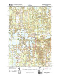 Heafford Junction Wisconsin Historical topographic map, 1:24000 scale, 7.5 X 7.5 Minute, Year 2013