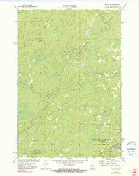 Ingram NW Wisconsin Historical topographic map, 1:24000 scale, 7.5 X 7.5 Minute, Year 1971