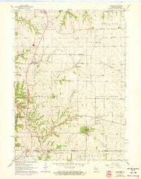 Kieler Wisconsin Historical topographic map, 1:24000 scale, 7.5 X 7.5 Minute, Year 1961