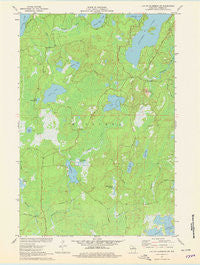 Lac Du Flambeau SW Wisconsin Historical topographic map, 1:24000 scale, 7.5 X 7.5 Minute, Year 1971