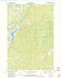 Lake Winter Wisconsin Historical topographic map, 1:24000 scale, 7.5 X 7.5 Minute, Year 1971