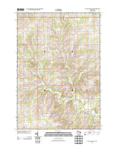 Little Chicago Wisconsin Historical topographic map, 1:24000 scale, 7.5 X 7.5 Minute, Year 2013