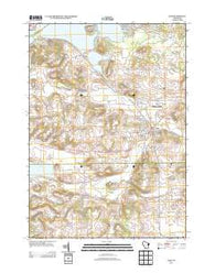 Lodi Wisconsin Historical topographic map, 1:24000 scale, 7.5 X 7.5 Minute, Year 2013