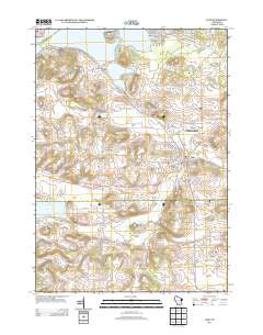 Lodi Wisconsin Historical topographic map, 1:24000 scale, 7.5 X 7.5 Minute, Year 2013