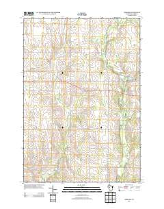 Lombard Wisconsin Historical topographic map, 1:24000 scale, 7.5 X 7.5 Minute, Year 2013