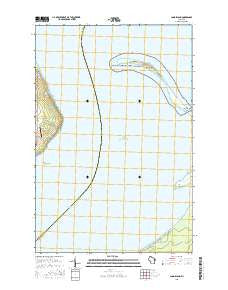 Long Island Wisconsin Current topographic map, 1:24000 scale, 7.5 X 7.5 Minute, Year 2015