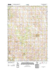 Loyal West Wisconsin Historical topographic map, 1:24000 scale, 7.5 X 7.5 Minute, Year 2013