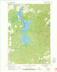 Lublin NW Wisconsin Historical topographic map, 1:24000 scale, 7.5 X 7.5 Minute, Year 1969