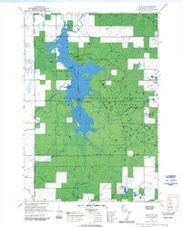 Lublin NW Wisconsin Historical topographic map, 1:24000 scale, 7.5 X 7.5 Minute, Year 1969