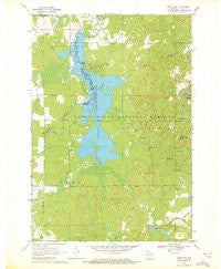 Lublin NW Wisconsin Historical topographic map, 1:24000 scale, 7.5 X 7.5 Minute, Year 1969